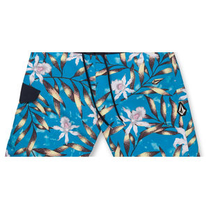 กางเกงขาสั้นสำหรับเล่นน้ำและเล่นบอร์ดชายหาด <span class=keywords><strong>Volcom</strong></span> รุ่น Tropical Hideout Mod 19 สีน้ำเงิน ไซส์ 30 - Product Image 3