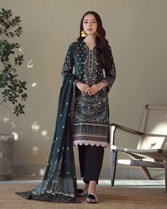 2025-2026 vestido de trabajo Formal moderno de calidad impresionante para mujer último algodón Salwar Kameez para fiesta 01062 - Product Image 4