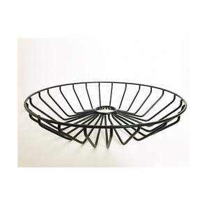 Premium metal <b>wire</b> bowl set multipurpose kitchen storage baskets for fruit bread vegetables and pantry storage - Product Image 1