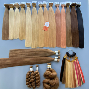 Wholesale Price Human <b>Hair</b> Extensions Custom Color & Length 8- 34 Inches Raw Vietnamese <b>Hair</b> - Product Image 1
