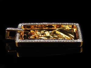 Estatua de lujo diseño Moissanite diamante S925 plata Iced Out joyería colgante de Hip Hop personalizado para hombres y mujeres - Product Image 2