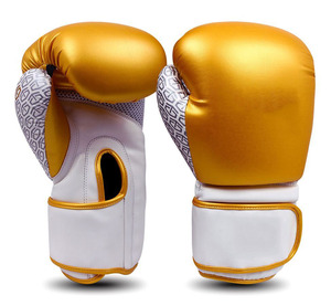ถุงมือมวยหนังโลโก้ตามสั่ง - Product Image 1