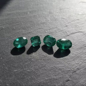 Piedra Esmeralda de Calidad AAA, Excelente Brillo, Forma Octogonal, Piedras Preciosas Sueltas, Color Verde, Esmeralda Natural de Zambia, Calidad Cu - Product Image 2