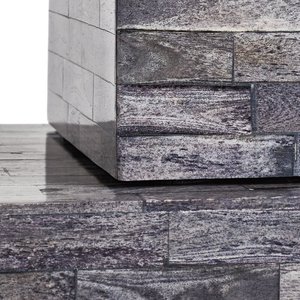 Boîte à bijoux de luxe en résine et marbre et tissu au design contemporain pour la décoration de la maison, bijouterie et boutique de cadeaux - Product Image 6