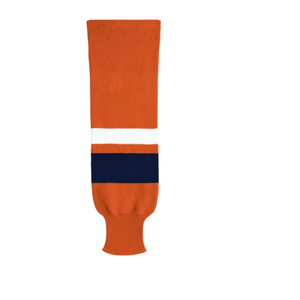 Chaussettes tricotées de hockey sur glace sublimées personnalisées prix de gros Chaussettes tricotées de hockey sur glace imprimées de nom d'équipe personnalisé - Product Image 5