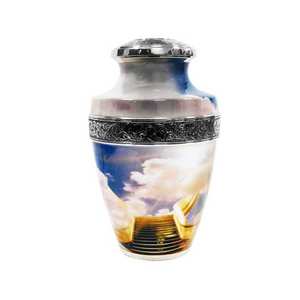 High In Demand Made In India Brass Urn Funeral <b>Supplies</b> Metal Urn Cremation Handicraft In India With High Quality - Product Image 4