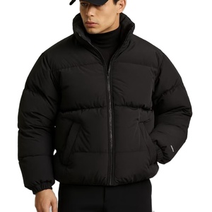 2025 nuevo diseño personalizado hombres abajo chaqueta de calidad Premium ganso Puffer abrigo de invierno elegante moda cálida prendas de vestir exteriores al por mayor - Product Image 1