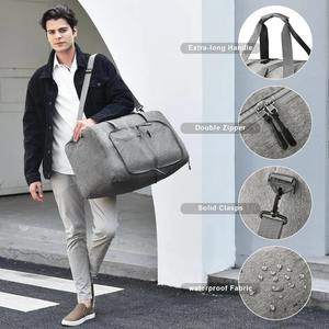 À la mode Portable pliable vêtements de nuit organisateur sac de rangement étanche résistant à la déchirure compartiment à chaussures Nylon Polyester - Product Image 1