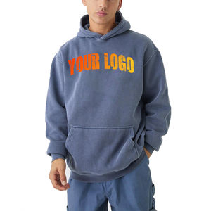 Haute qualité solide hiver poudre 3D bouffée imprimé pull décontracté sans fil à capuche blanc sweat à capuche personnalisé coupe régulière - Product Image 1