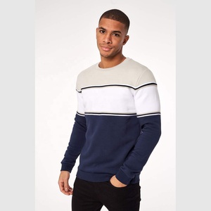 Sweat-shirt à col rond pour homme, streetwear, 80% coton, 20% polyester, molleton, ample, hiver, épaules tombantes, pull décontracté, OEM, étiquette privée - Product Image 5