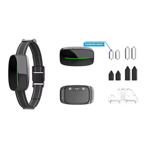 Elektronisches Ultraschall-Hunde trainings halsband mit fern gesteuertem Kunststoff-Rinden kontroll gerät - Product Image 5