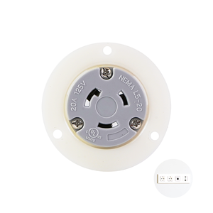 Vente chaudePrise à bride NEMA L14-20 sortie à bride verrouillable haute capacité pour de grandes demandes de puissance - Product Image 1