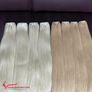 Extensions de cheveux de luxe Hairshop Color Weft, cheveux humains vietnamiens, cheveux naturels lisses, mèches - Product Image 2