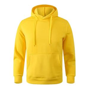 Sudadera con capucha de lana para Otoño e Invierno para hombre, sudadera informal cálida de Color sólido para ropa de calle, deportes y moda escolar - Product Image 3