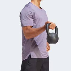 Camisetas de Manga Corta para Hombre con Logotipo Personalizado OEM, Estilo Urbano, Algodón Transpirable, Cuello Redondo, Ecológicas, de Secado Rápido - Product Image 4