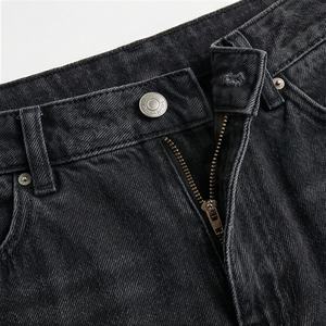 Premium Quality <b>Women's</b> Wide Leg Flared <b>Jeans</b> Pants Breathable Cotton Zipper <b>Fly</b> Denim Casual <b>Button</b> Pocket Plus Size Winter - Product Image 4