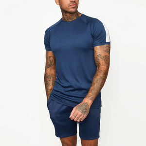 OEM Custom logo Men T-shirt Wholesale High Quality Fitness Gym Athletic T-shirt Cotton Breathable Custom T-shirts for Men - Product Image 4