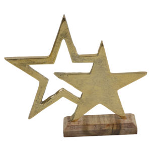 เครื่องประดับคริสต์มาสรูปต้นไม้โบราณพร้อมฐานไม้ตกแต่งภายในชุบตกแต่งบ้านและตกแต่งเทศกาล - Product Image 2