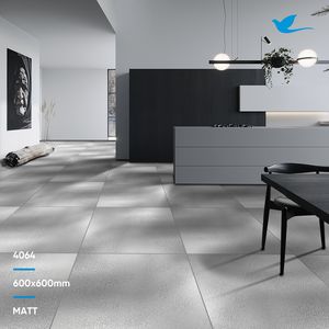 Remarkable Value Most Selling Coloured Tiles Grey <b>Matt</b> Finish 600x600mm Ceramic Wall and Floor Tiles for Kitchen and <b>Outdoor</b> - Product Image 3