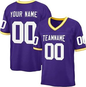 2024 Custom High Quality American <b>Football</b> Jerseys Vintage Style Breathable Flag Pattern XL Plus Sizes OEM Set for Youth Adult - Product Image 4