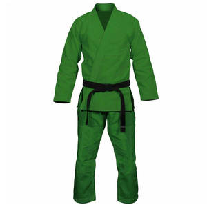 Costumes de karaté unis de couleur unie vêtements d'entraînement Jujitsu BJJ uniformes de karaté - Product Image 2