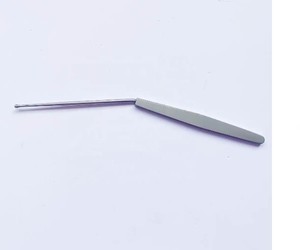 2024 nouveauté acier inoxydable oreille utilisation crochet cérumen crochet Earpick droit pistolet Type hôpital ENT Instrument outil - Product Image 6