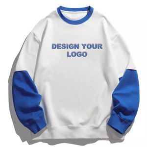 Por encargo al por mayor Puff impresión Logo sudadera nueva llegada de calidad superior profesional Puff impresión cuello redondo sudadera - Product Image 1