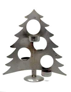 <b>Decorative</b> Metal Tabletop <b>Christmas</b> Tree <b>small</b> and stylish for cozy spaces perfect <b>Christmas</b> <b>decor</b> for modern home - Product Image 6