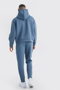 Compre Conjuntos de Chándales Deportivos de Invierno para Hombre de Alta Calidad, Gruesos, Lisos, Personalizables, Transpirables y de Secado Rápido - Product Image 4