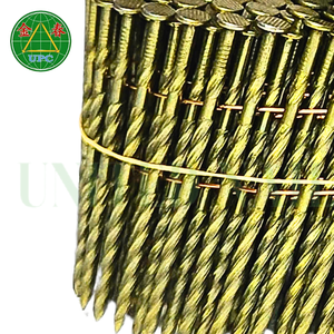 Clavos de bobina intercalados de alambre de 2,87x70mm al por mayor con cabeza tipo vástago de tornillo para fabricación de palés precio competitivo Vietnam - Product Image 6