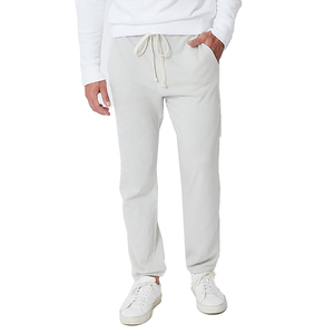 กางเกงจ็อกเกอร์ผู้ชาย สีเขียวมะกอก ผ้าฝ้ายฟลีซ กันยับ มีกระเป๋าข้างแบบเรียบ ขอบเอวยางยืด ทรงสกินนี่ - Product Image 6