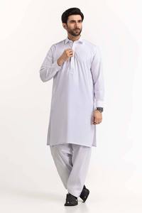 Haute qualité sur mesure séchage rapide hommes Shalwar Kameez couleur unie meilleure vente pour les occasions de fête fabrication personnalisée - Product Image 3