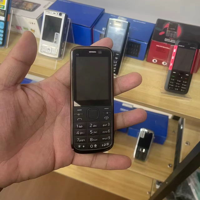 Wholesale Low-priced Original Classic Camera and Music NK C5-00 GSM 2G Button Feature Phone