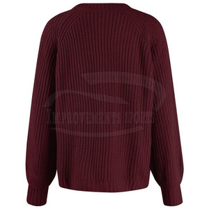 Más tamaño de manga larga suéteres de las mujeres Venta caliente mujeres suéteres de algodón hecho mujeres suéteres - Product Image 2