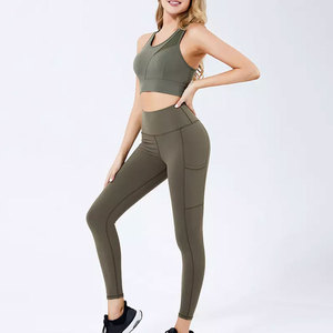 Servicios OEM Último estilo Mujeres Yoga Set Alta calidad Mujeres Yoga Set Diseño personalizado Mujeres Yoga Set - Product Image 5