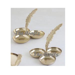 Cuenco decorativo de color plateado y dorado para restaurante, decoración de mesa de Hotel, cuenco para servir chocolates al precio más bajo - Product Image 2