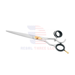 Tijeras para el cuidado de mascotas para perros y gatos, tijeras para el cuidado de mascotas con pulgar giratorio de 8 "con reposapiés extraíble, tijeras profesionales para el cuidado de perros y gatos - Product Image 5