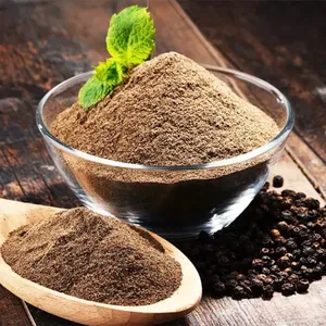 เฮอร์โบจิต อินเตอร์เนชั่นแนล เรทีล บรรจุภัณฑ์พร้อมขาย พริกไทยดำบดสด กลิ่นหอม รสชาติเข้มข้น เครื่องเทศผสมแห้ง ผลิตในอินเดีย - Product Image 1