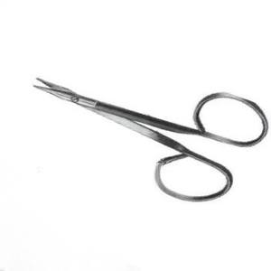 Tijera de ojo Riben de alta calidad profesional, instrumentos de tijera de ojo quirúrgico de acero inoxidable de 10cm - Product Image 3