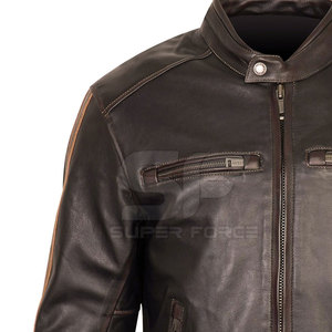 Veste de moto pour homme confortable pour une utilisation en extérieur, vêtements de mode à la vente, veste de moto pour homme - Product Image 3