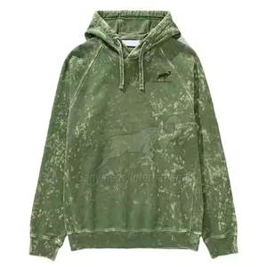 Nuevo Diseño, Sudaderas con Lavado Ácido para Hombre Más Vendidas, MOQ Bajo, Sudaderas con Lavado Ácido para Hombre al por Mayor - Product Image 1