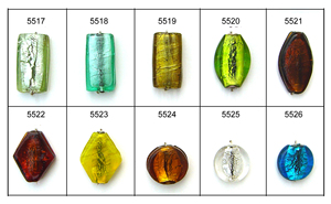 Perles de verre de type four au design unique fait à la main pour la fabrication de bijoux Perles de verre de type four à l'aspect magnifique pour la fabrication de bracelets - Product Image 3