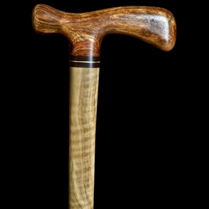 Canne en bois réglable à prix fonctionnel avec plusieurs nœuds Bâton de marche en bois solide pour les aînés par Standard International - Product Image 2