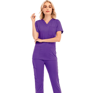 OEM meilleur Service gommage infirmière 2025 nouvelles ventes unisexe mode Logo personnalisé service médical hôpital uniforme d'infirmière pour la vente en gros - Product Image 5