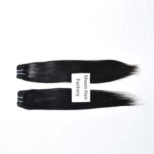 Extensiones de Cabello Humano Natural de la India del Sur, Lisas, a Precio Accesible, para Ondas Naturales, Estilos Sutiles, en Venta - Product Image 6