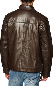 Chaqueta de cuero de alta calidad para hombre, cuello levantado, estilo de calle de invierno, transpirable, de secado rápido, recién llegado, el mejor precio de venta - Product Image 6