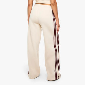 Pantalones Deportivos de Mujer, Nuevo Modelo 2025, Poliéster/Algodón, Alta Calidad, Corte Regular, Frente Plano, Invierno, Logotipo Personalizado con Impresión DTF - Product Image 4