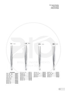 Fórceps quirúrgicos delicados de diseño personalizado, fórceps de tejido atraumático Debakey de alta precisión de 18 cm de longitud - Product Image 2