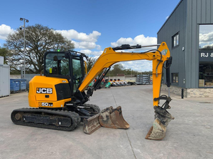Excavadora Usada JCBB Hydra dig 110W con Cilindro Hidráulico Bosch Rexroth y Componentes Principales PLC, Motor Incluido, en Venta - Product Image 5