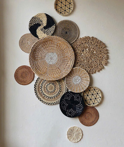 Tapis de carex décoratifs naturels écologiques faits à la main Artisanat unique avec de nombreux modèles disponibles - Product Image 3